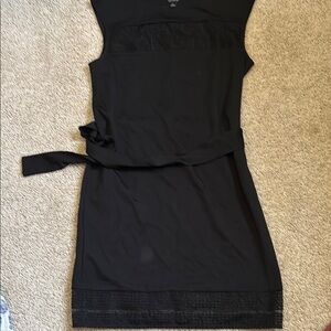 Ann Taylor Elegant Black Sleeveless Dress